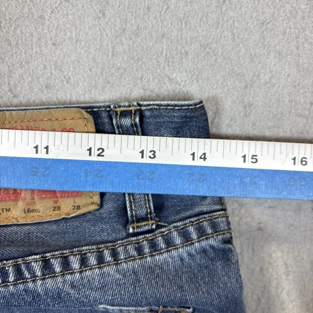 LEVIS 514 STRAIGHT BOYS SIZE 16 REG‎ (29x29) JEANS-DISTRESSED